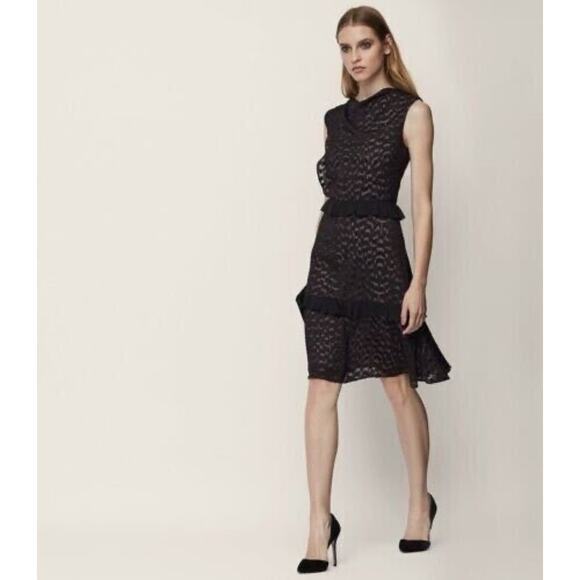 Reiss Abigail Ruffle Dress - Picture 1 of 13